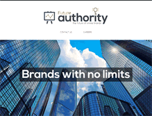 Tablet Screenshot of futureauthority.com
